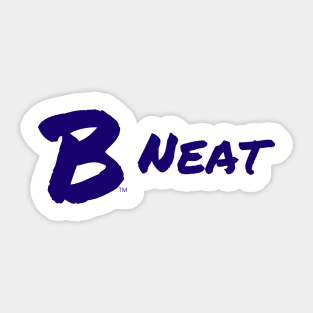 B Neat Sticker